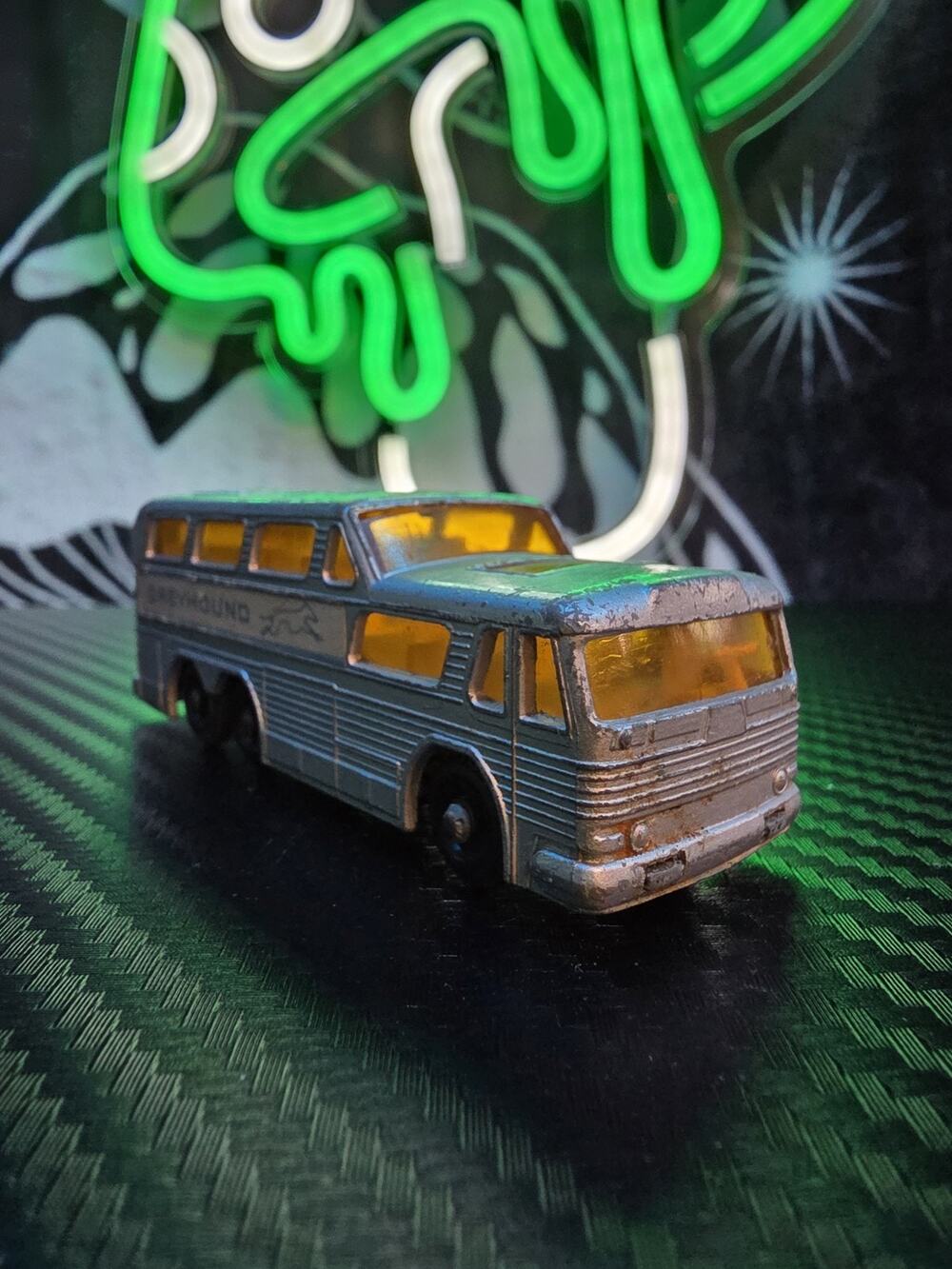 Matchbox Lesney Series No. 66 Grayhound Coach 1960s Made In England